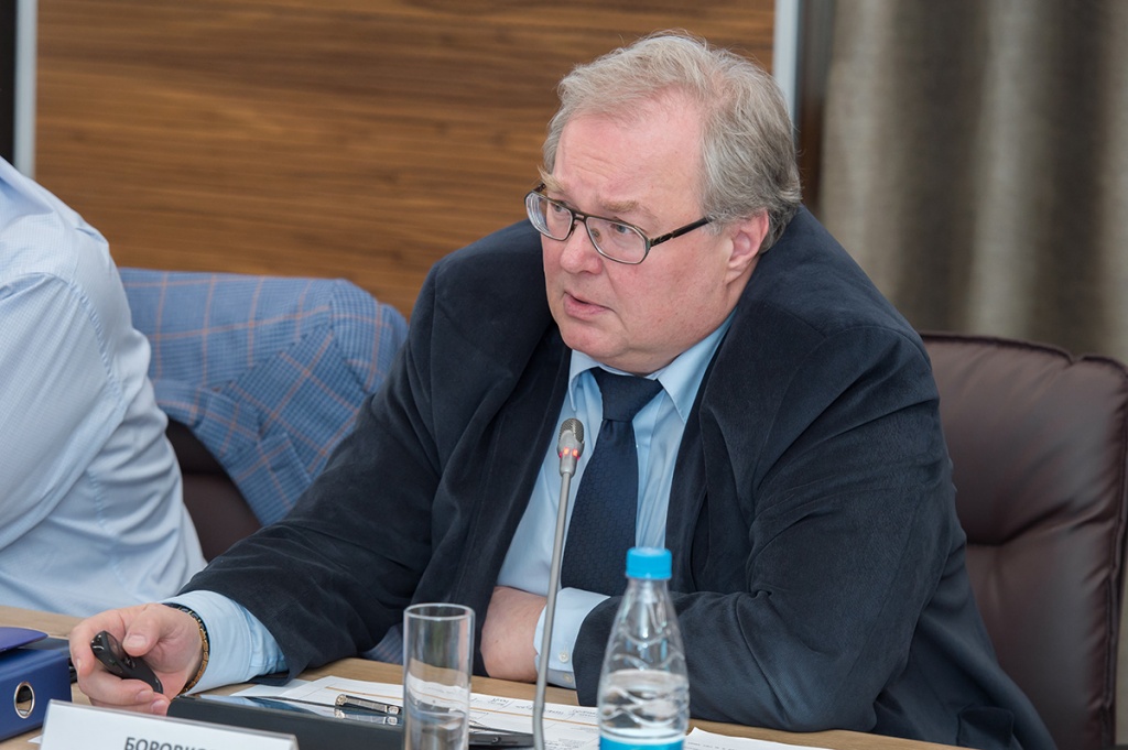 Проректор по перспективным проектам А.И. БОРОВКОВ выступил с докладом на совещании