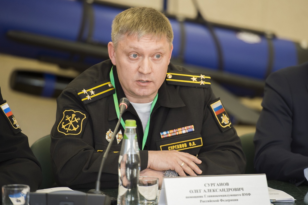 Помощник главнокомандующего ВМФ О.А. Сурганов Помощник главнокомандующего ВМФ О.А. Сурганов