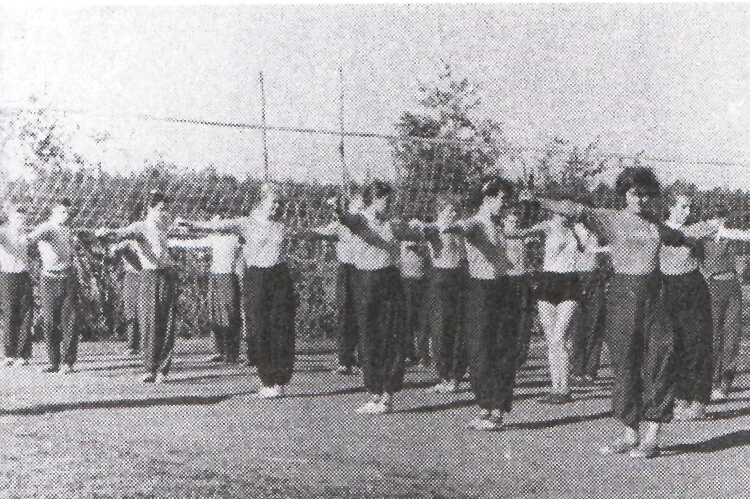 "С 1930-х за основу занятий спортом в Политехе была взята общая физическая подготовка с целью овладения нормативами комплекса ГТО