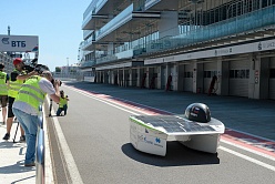 Track day солнцемобиля SOL