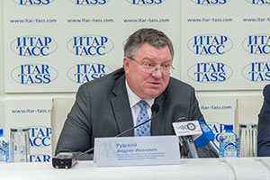 А.И. Рудской на пресс-конференции в ИТАР-ТАСС 22.01.2014