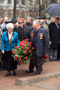 Митинг, посвященный 66-летию Великой Победы