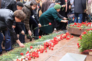 Митинг, посвященный 66-летию Великой Победы