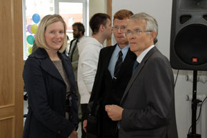 Коллеги из Норвегии на церемонии открытия лаборатории