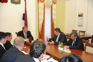 Встреча с главой Республики Мордовия Встреча с главой Республики Мордовия