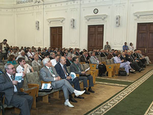 Пленарное заседание конференции в Актовом зале СПбГПУ