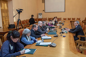 Встреча проректора Д.Ю.Райчука с журналистами