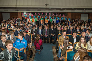 Торжественная церемония открытия Всероссийского студенческого форума 2013 в Санкт-Петербурге