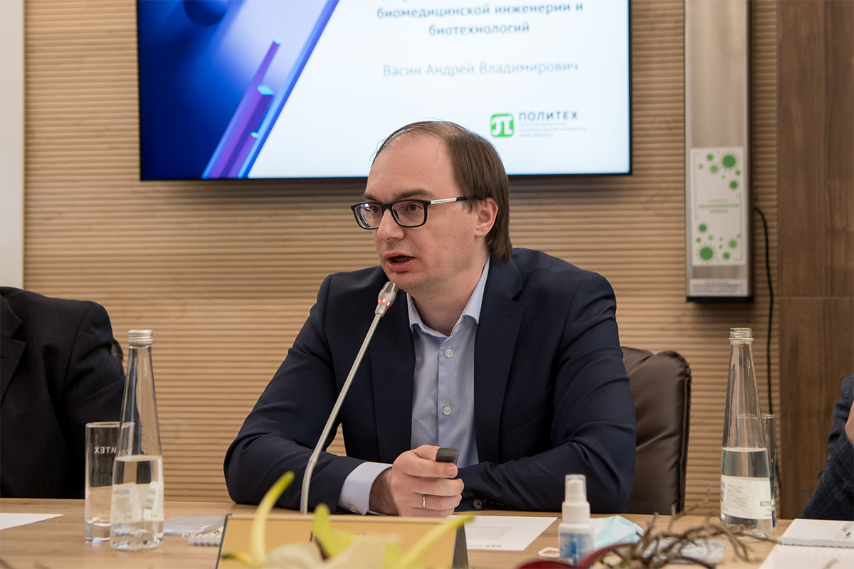 Директор ИБСиБ Андрей ВАСИН рассказал о разработках СПбПУ в области биомедицинской инженерии и биотехнологий