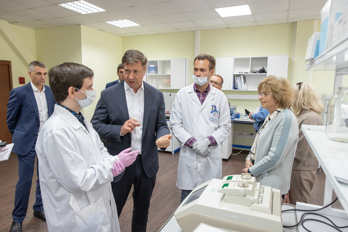 В лаборатории «Цифровые технологии для агробиологии» 