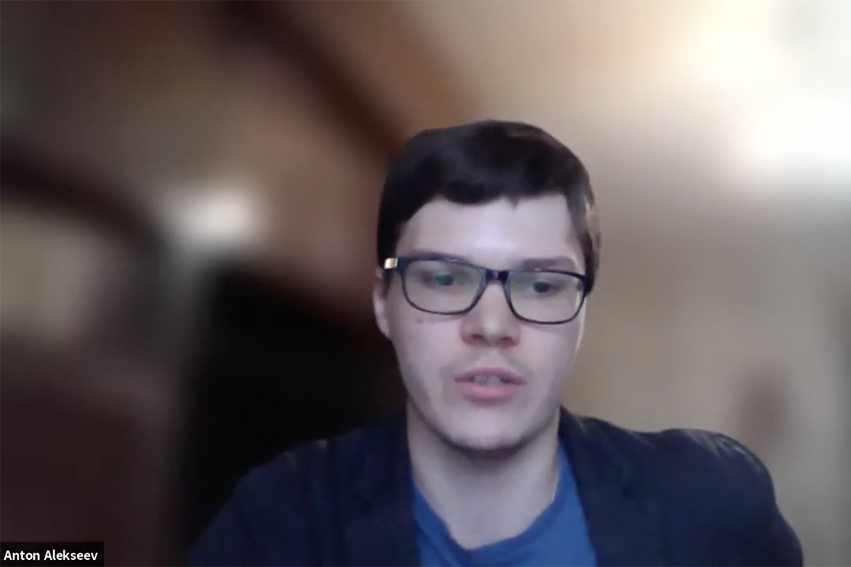Проект, который представил Антон Алексеев, был посвящен облачным распределенным системам управления Проект, который представил Антон Алексеев, был посвящен облачным распределенным системам управления