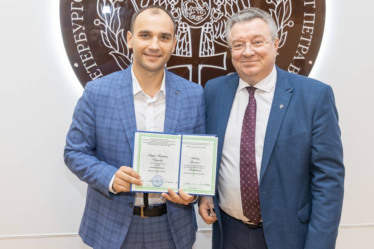 Доктором технических наук стал Андрей ГОРУНОВ 