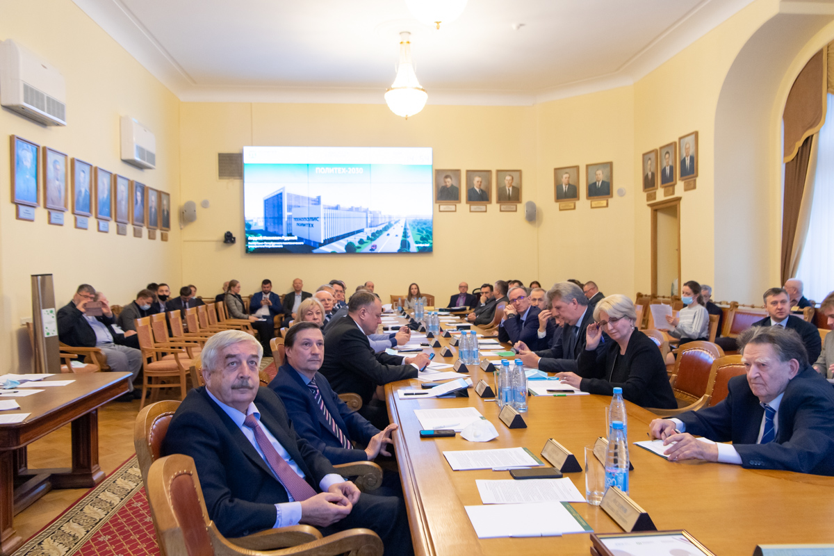 Заседание Ученого совета СПбПУ 