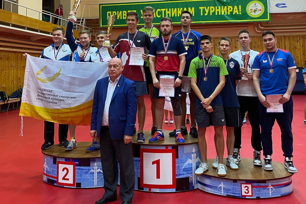 Политех стал обладателем Кубка России по настольному теннису 