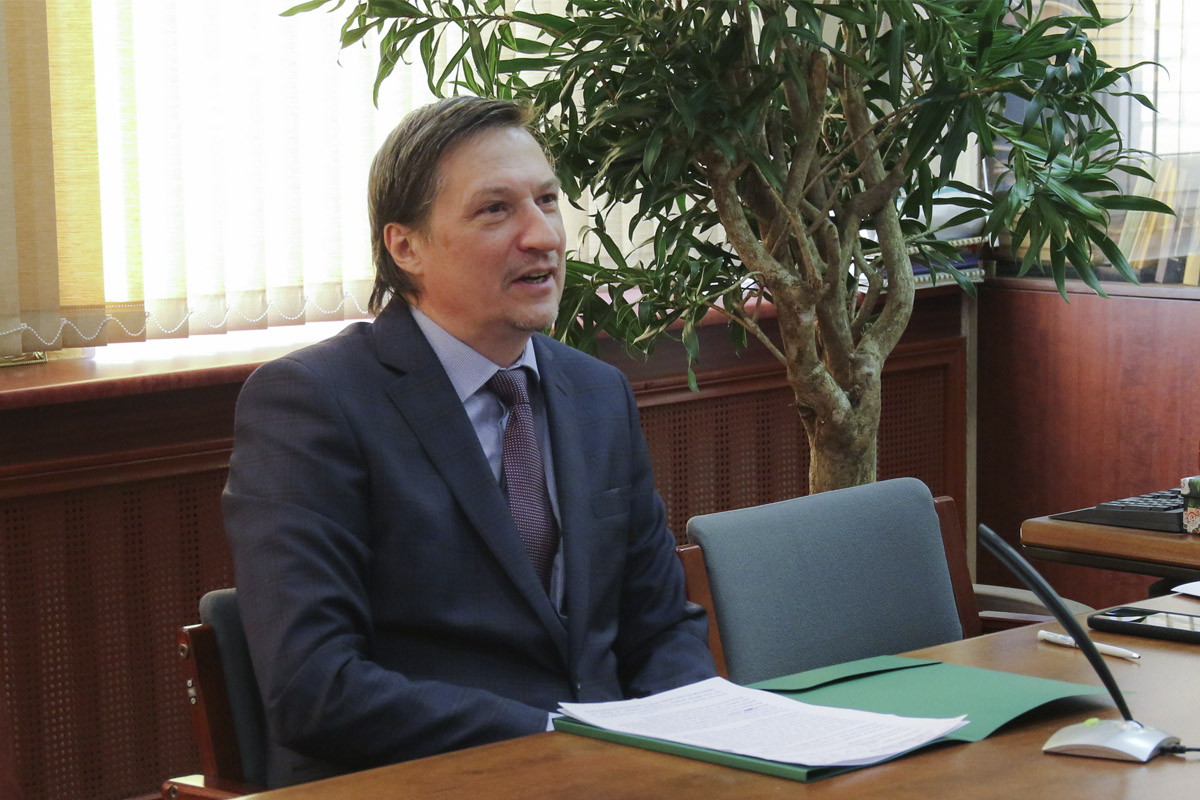 Проректор по международной деятельности СПбПУ Дмитрий Арсеньев 