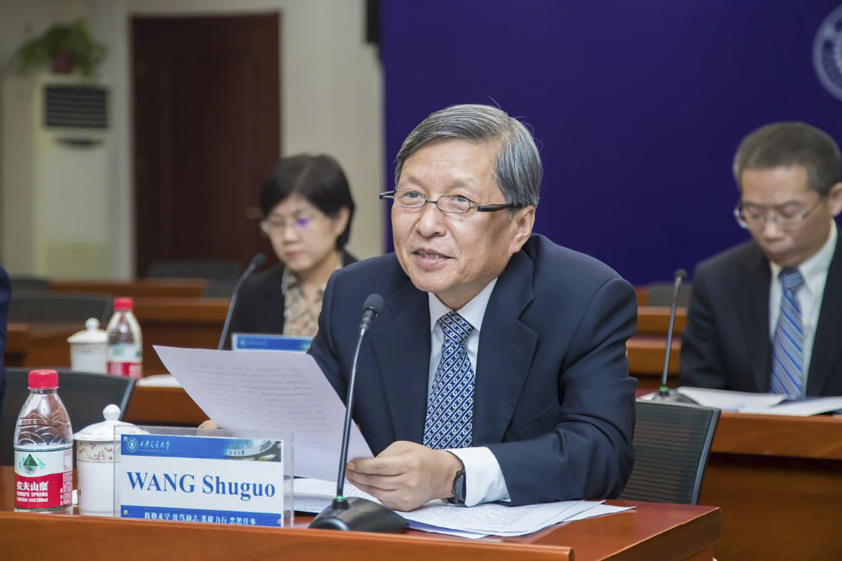 Президент Университета Сиань Цзяотун профессор Ван Шуго – фото Xi'an Jiaotong University 
