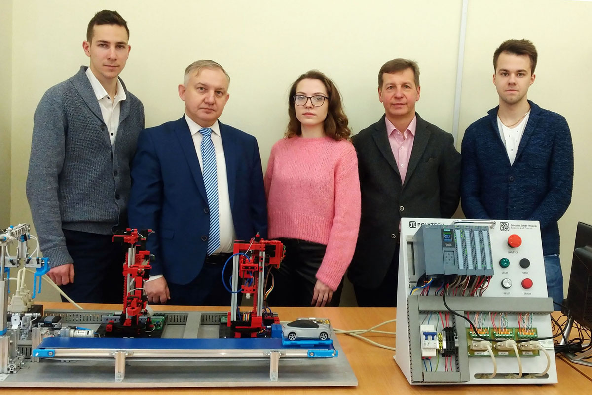 СПбПУ и БРУ запустили совместную сетевую лабораторию интеллектуальной робототехники 