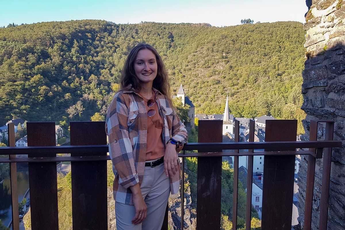 Студентка ИСИ Анна Донцова семестр провела в Люксембурге 