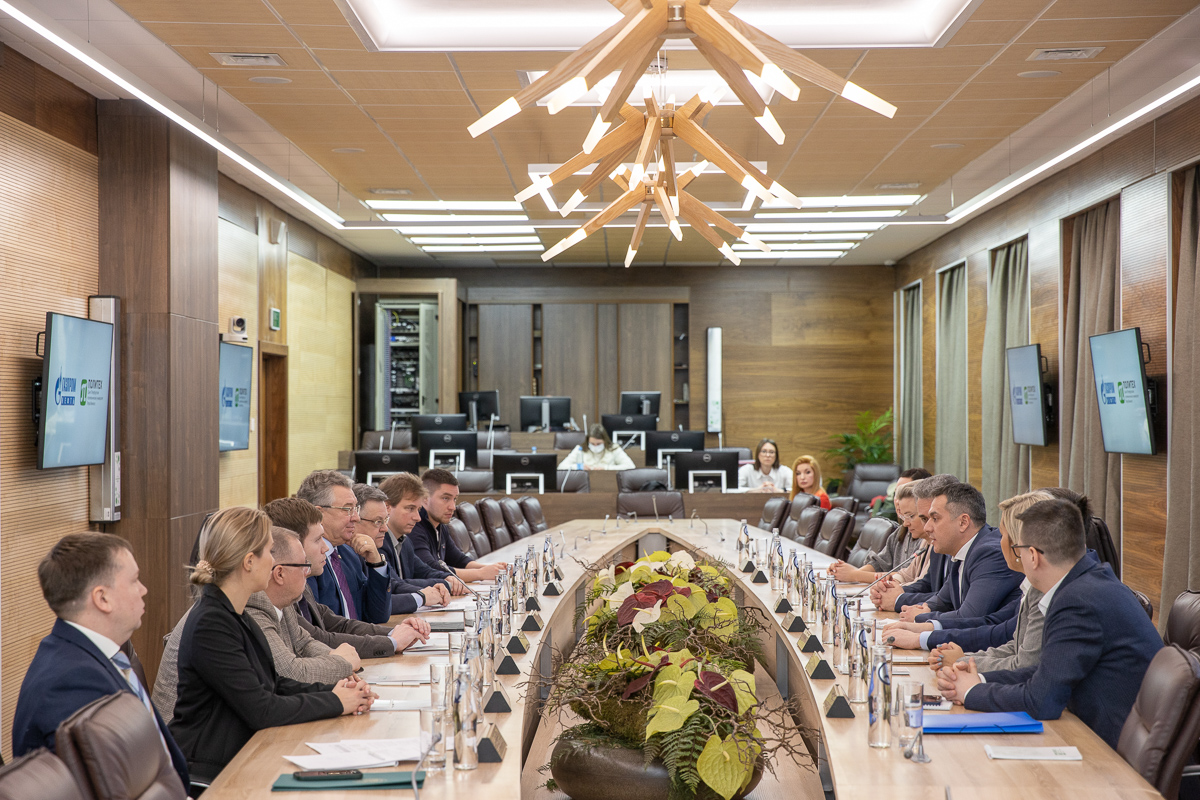 Рабочая встреча с делегацией ПАО «Газпром нефть» 