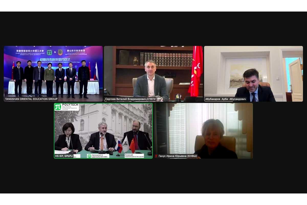 Создание Подготовительного центра «Политех-Таншань» получило поддержку Правительства Санкт-Петербурга и Таншаня 