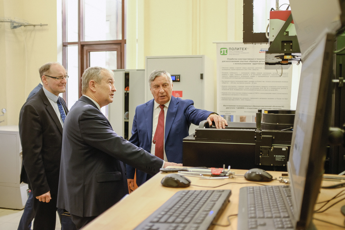 Белорусская делегация ознакомилась с научно-исследовательской инфраструктурой университета 