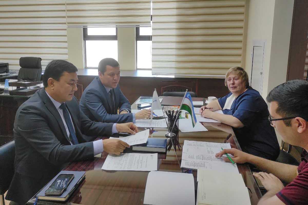 Переговоры представителей СПбПУ и Ташкентского государственного экономического университета 