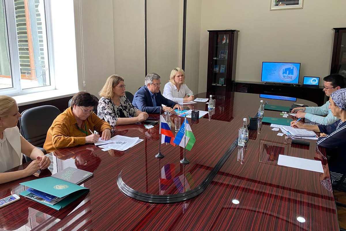 Представители университетов Узбекистана выразили заинтересованность в развитии сотрудничества с СПбПУ