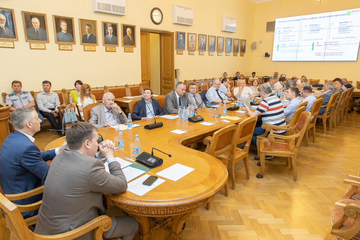 Заседание Ученого совета СПбПУ