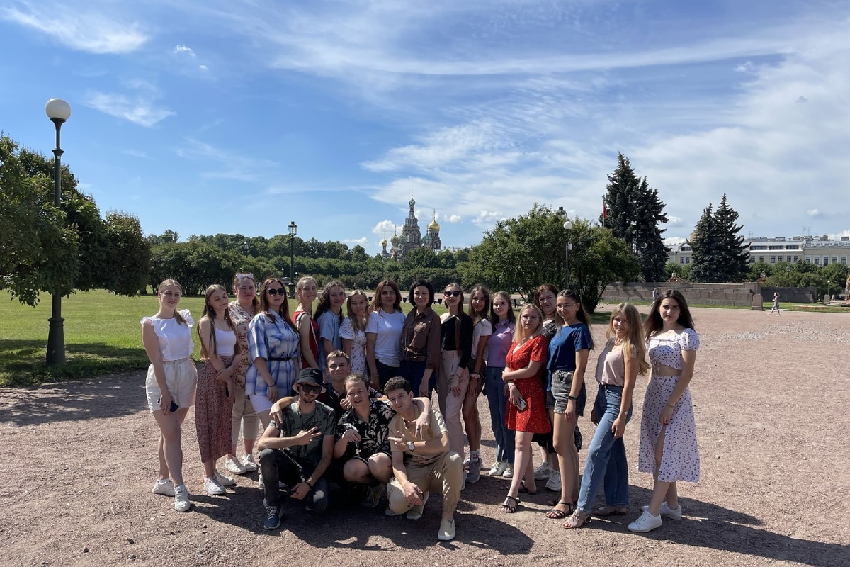 Студенты Северо-Кавказского Федерального университета провели каникулы в Санкт-Петербурге 