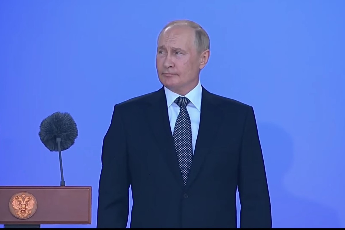 На торжественной церемонии открытия выступил Президент Российской Федерации Владимир Путин 
