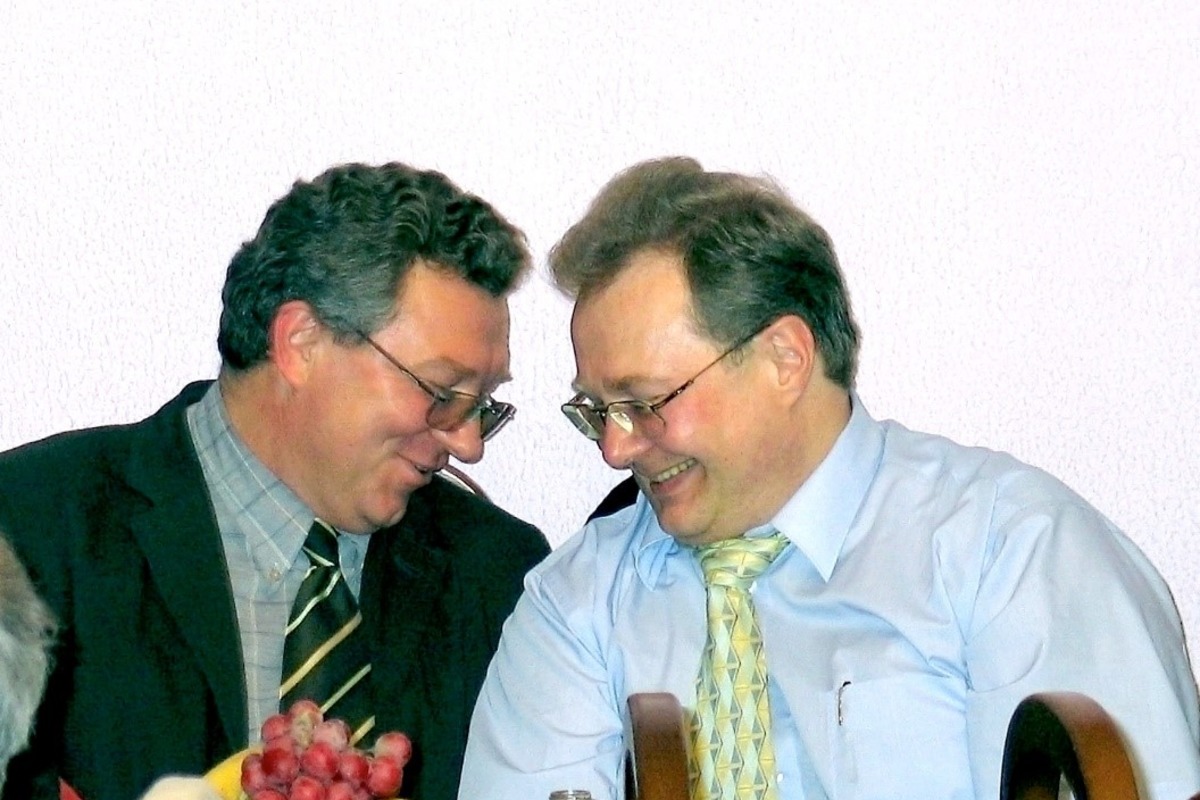 А.И. Рудской и А.И. Боровков, 2005 год А.И. Рудской и А.И. Боровков, 2005 год