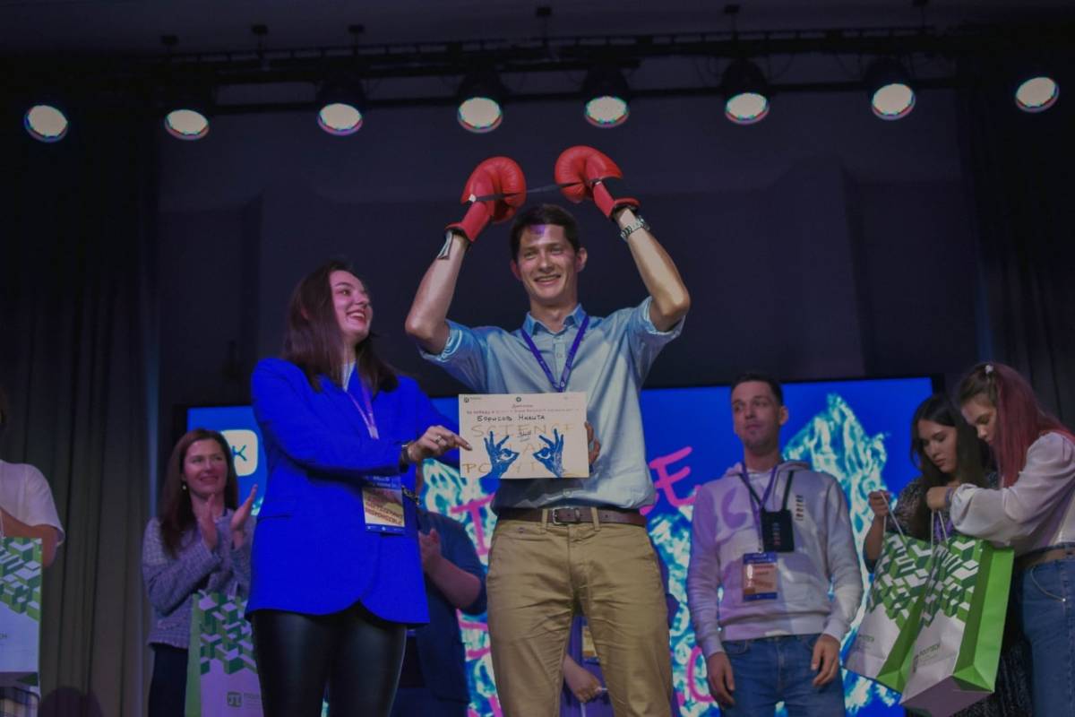 Победителем Science Slam Polytech стал аспирант Никита Борисов Победителем Science Slam Polytech стал аспирант Никита Борисов