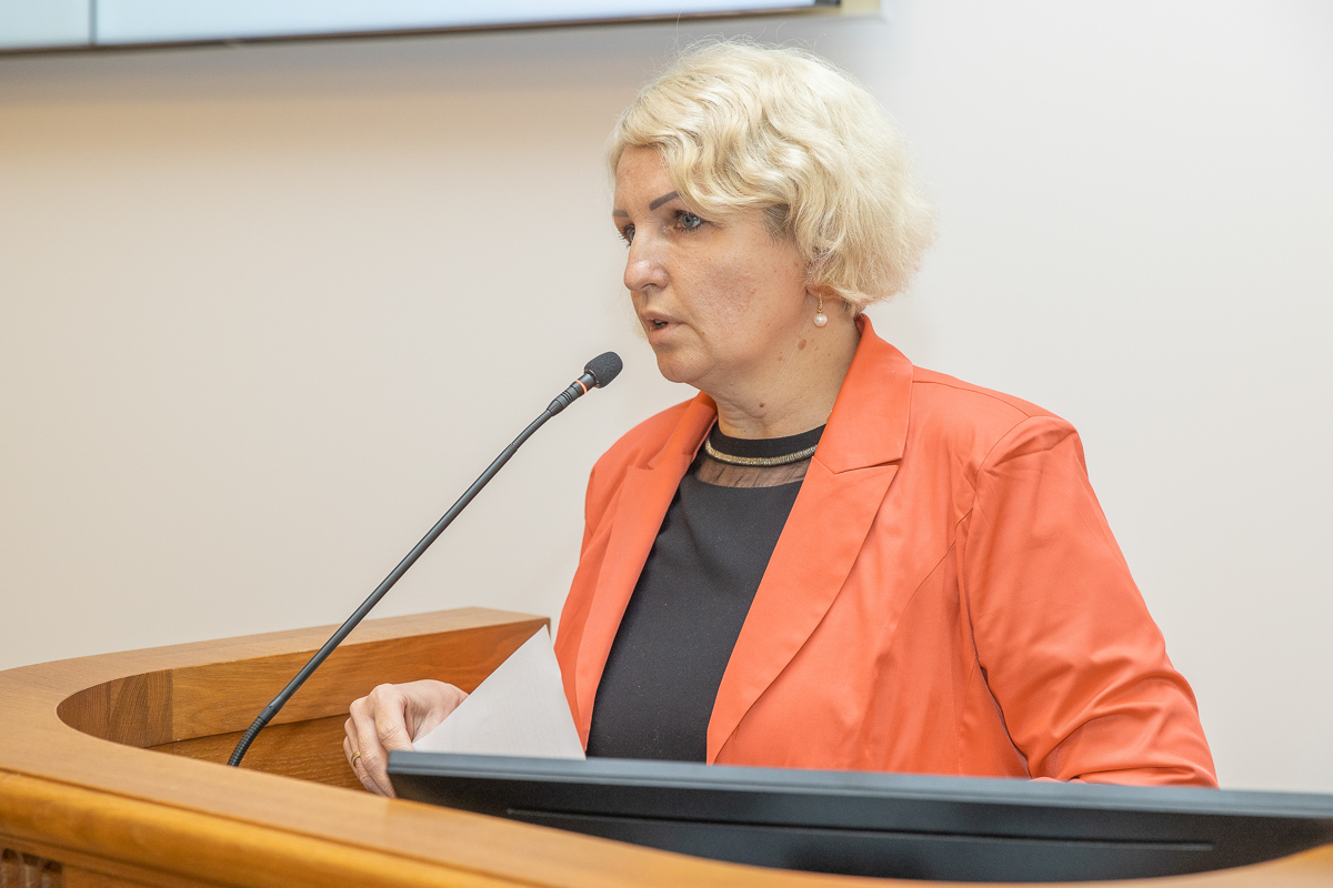 Итоги приемной кампании-2022 подвела проректор по образовательной деятельности Елена Разинкина