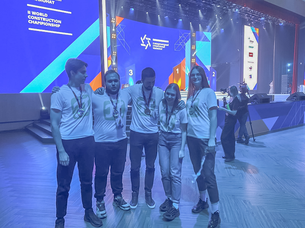 Студенты Инженерно-строительного института СПбПУ стали лучшими среди более чем 40 команд из России и зарубежных стран в номинации «Информационное моделирование зданий» 