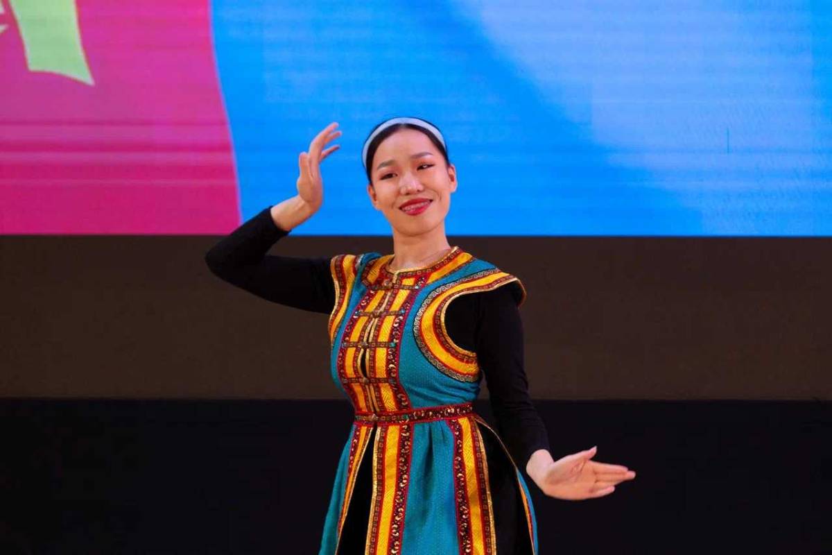 Студентка ИКНТ СПбПУ Эрдэнэбаяр Энхсаруул стала первой в номинации «Танец» 