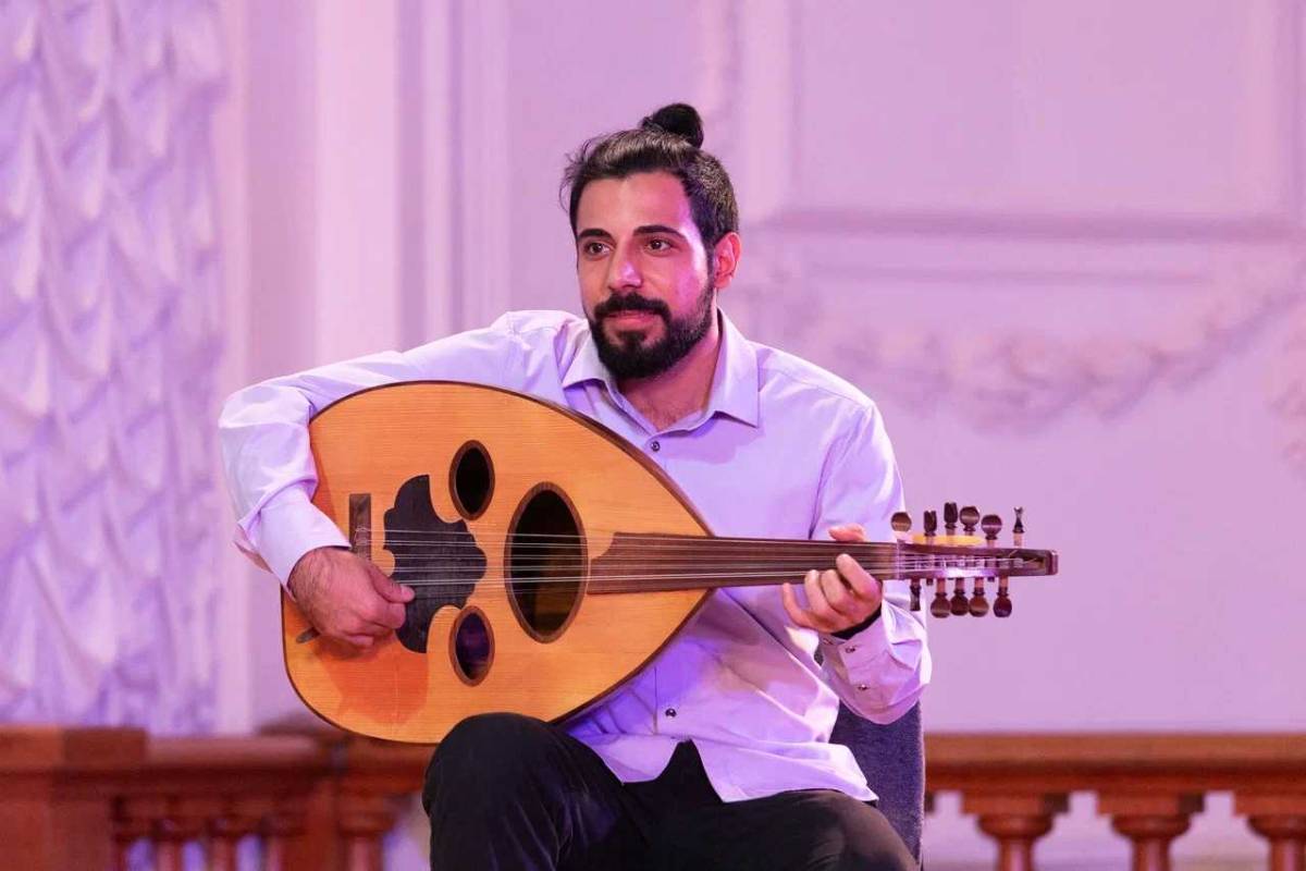 Кенан Авида из СПбГиК познакомил зрителей с арабской лютней и музыкой сирийского композитора 