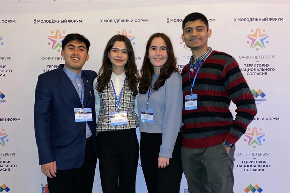 Резиденты PolyUnion посетили X Молодежный форум «Санкт-Петербург - Территория национального согласия» 