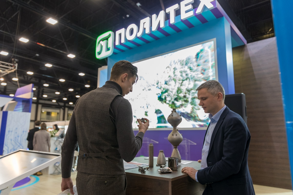 На «Российском промышленнике» Политехнический университет демонстрирует на стенде разработки для реального сектора экономики 