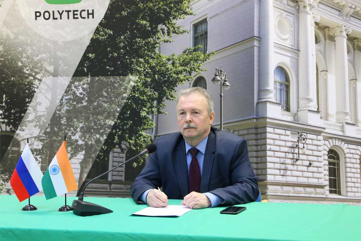 Начальник управления международного сотрудничества СПбПУ Владимир Хижняк Начальник управления международного сотрудничества СПбПУ Владимир Хижняк