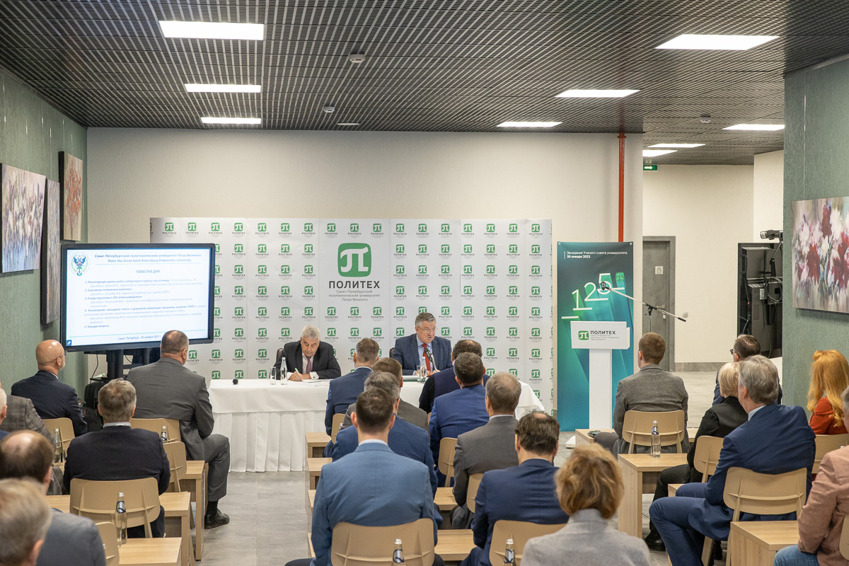 Ректор СПбПУ Андрей Рудской дал высокую оценку качеству выполненных работ 