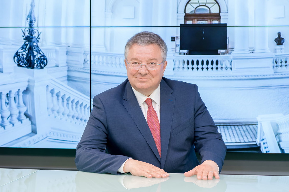 Ректор СПбПУ академик РАН Андрей Рудской 