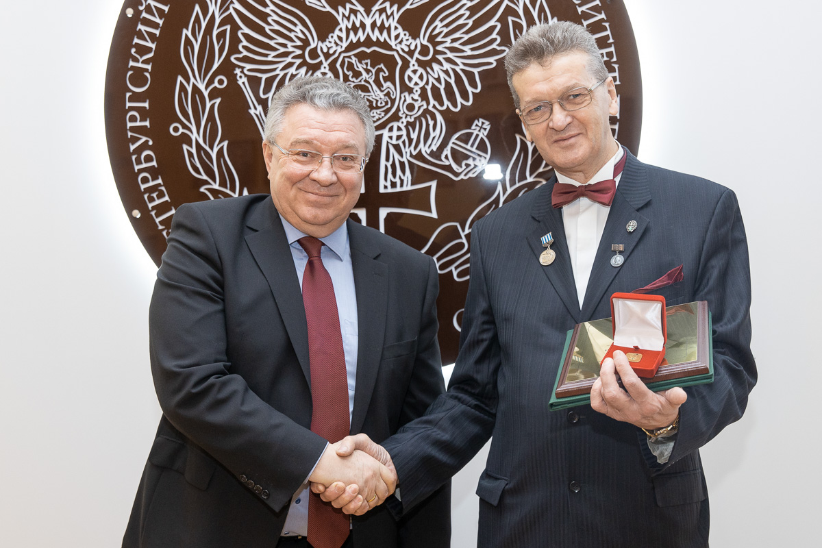 Звание «Почетный работник СПбПУ» присвоено Николаю Забелину 