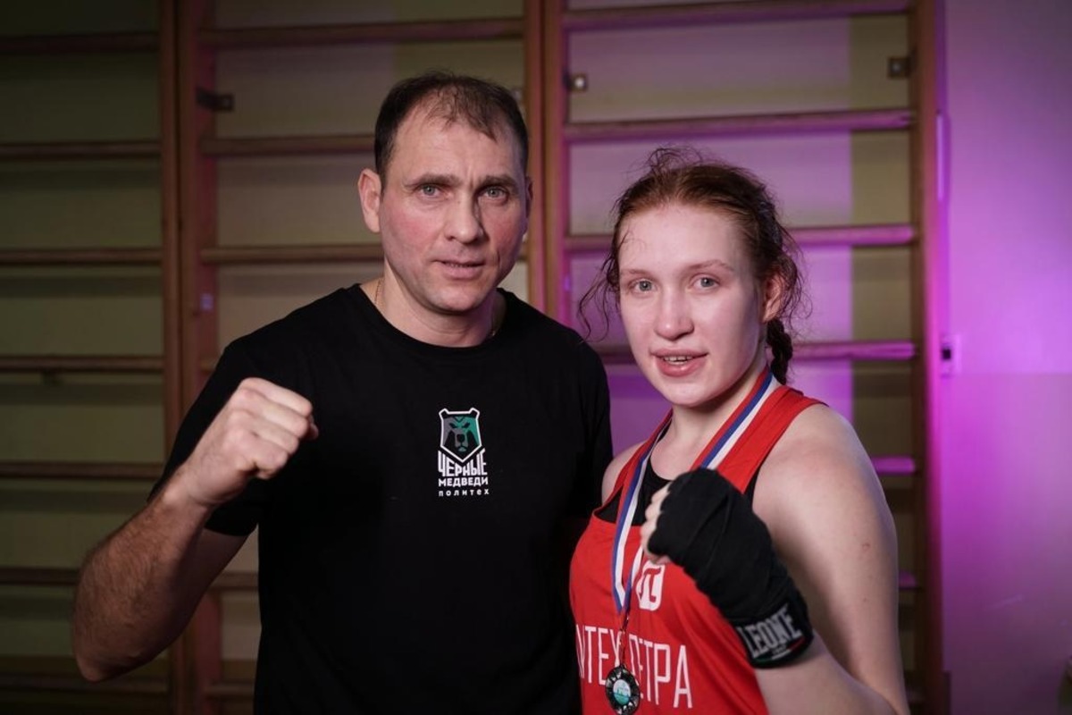 Тренер Ян Кульков, спортсменка Мария Болышканова 