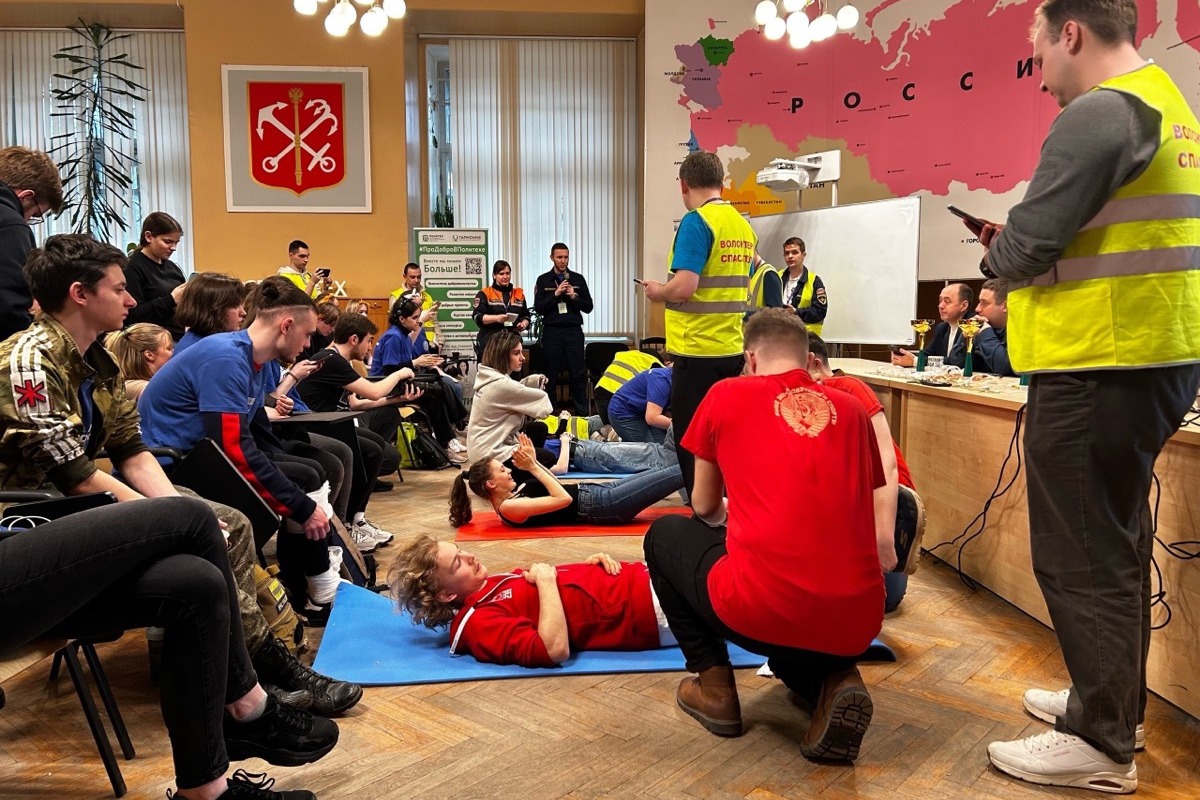 В Политехе прошел молодежный чемпионат Санкт-Петербурга по первой помощи 