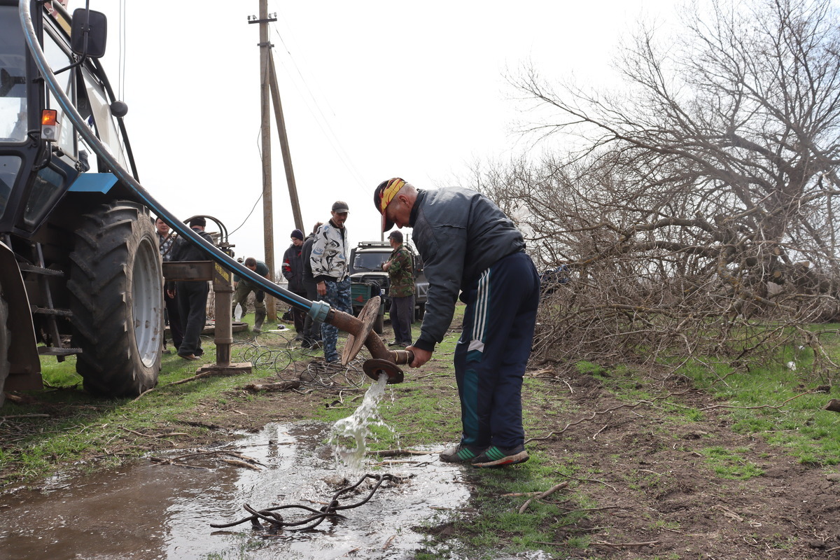 Водоснабжение восстановлено 