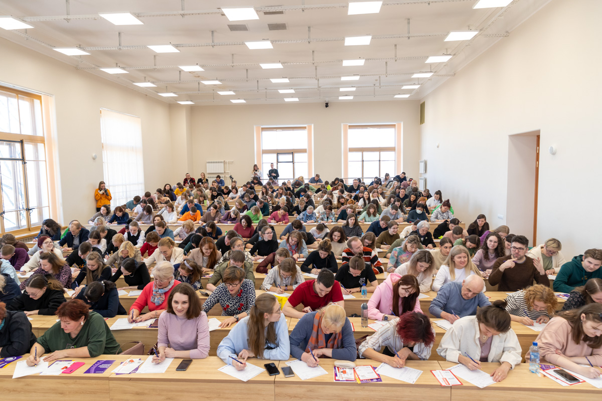 Тотальный диктант в Политехе прошёл с аншлагом 