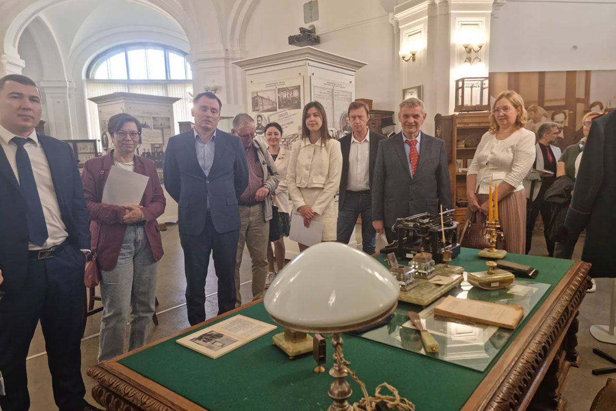 Участники и гости конференции посетили Музей истории СПбПУ 