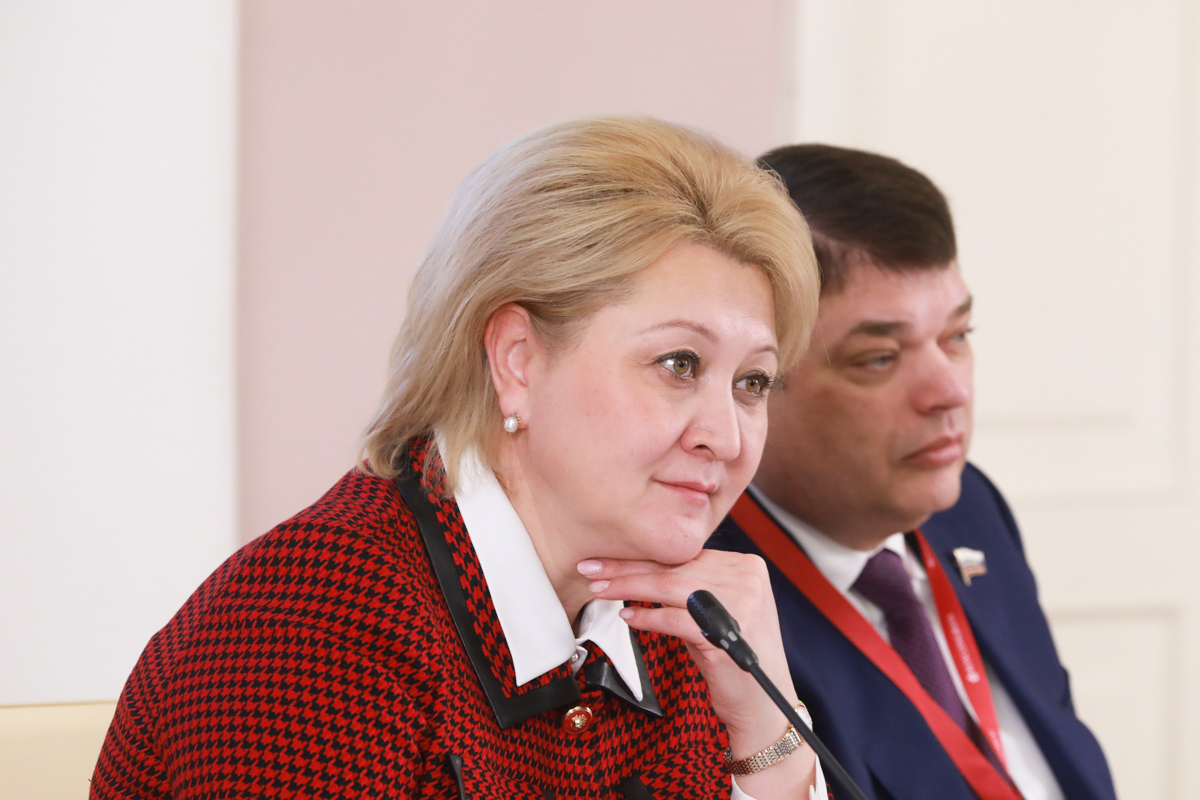 Председатель Комитета СФ по науке, образованию и культуре Лилия Гумерова 