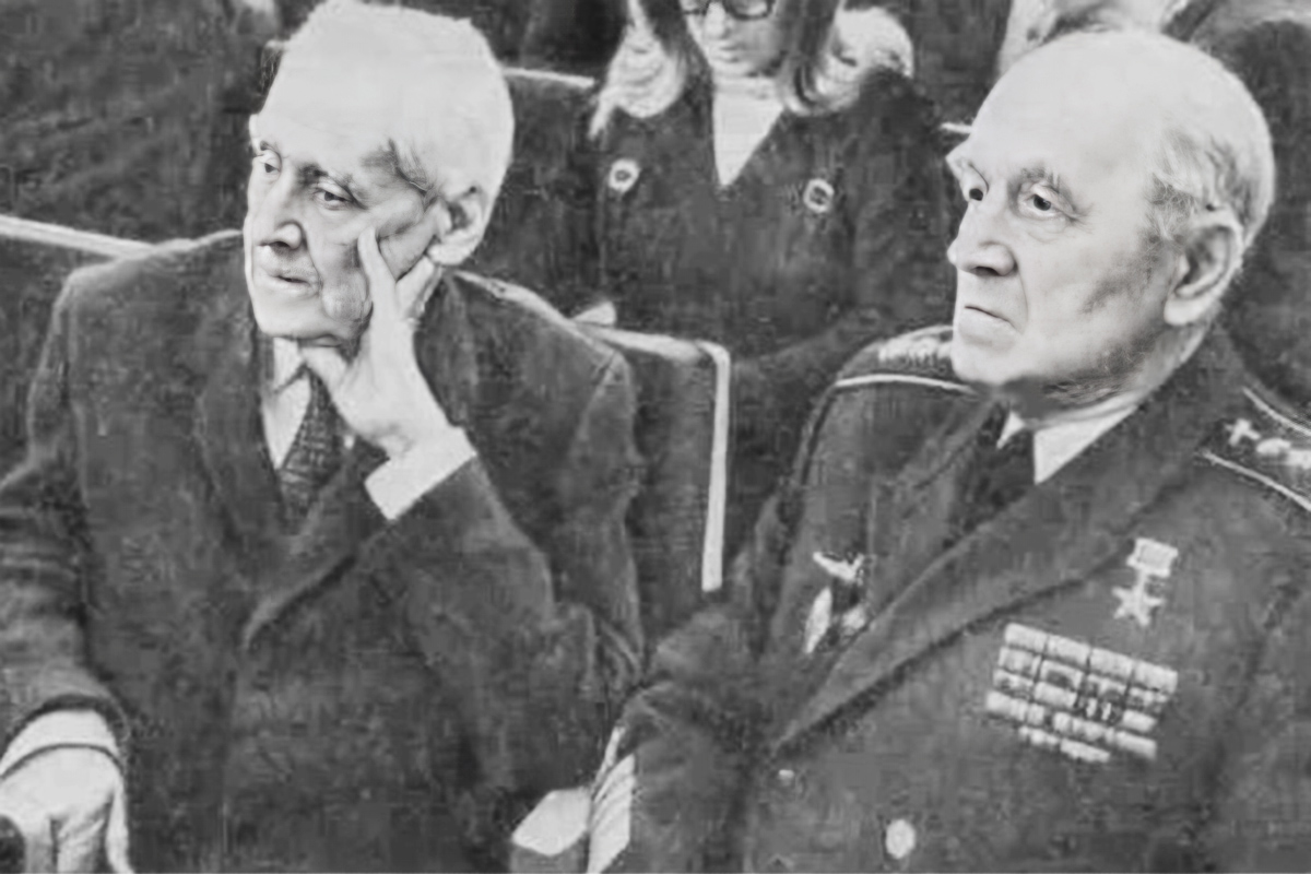 А. А. Благонравов и А. И. Берг А. А. Благонравов и А. И. Берг