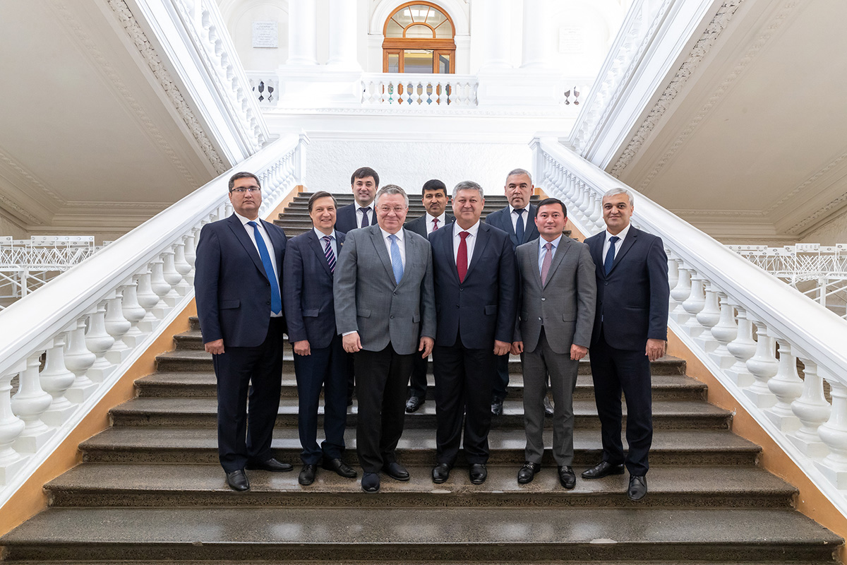 Визит делегации ТГТУ и республики Узбекистан в Политех 